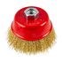 Wire Cup Brush Crimped 100mmxm14 Bulk